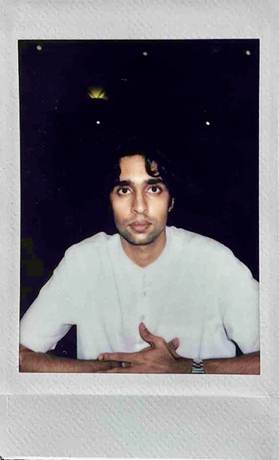 Satyam Paul, polaroid portrait